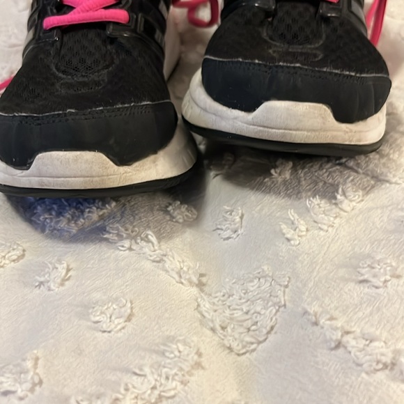 Adidas Adiprene + Black & Hot Pink Running Shoes Lace Up Sneakers Sz 7.5 - Picture 10 of 10